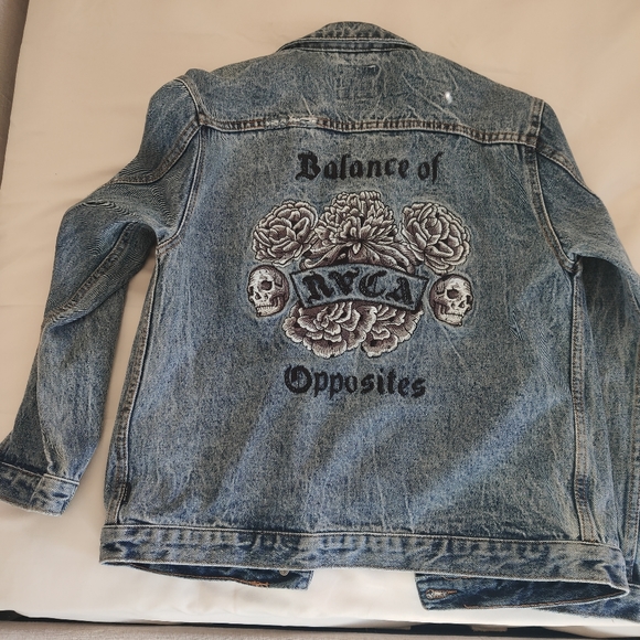 RVCA denim jacket - Picture 2 of 4